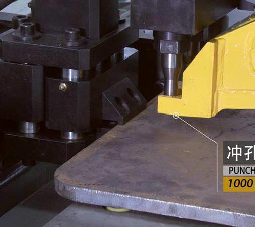 High Efficiency CNC Plate Punching Drilling Marking Machine Easy Operation With