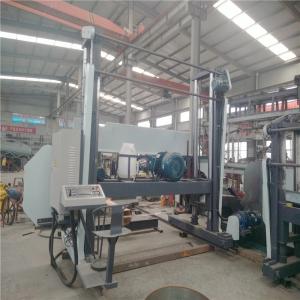 Wholesale Touch screen controlling thickness horizontal band sawmill for log cutting from china suppliers