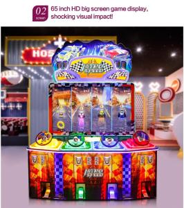Wholesale 4 players combo standard Nitro Speed racing game machine multi game arcade machine from china suppliers