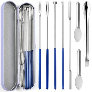 China Capsule Filling Machine Kit For Pill Filler Micro Lab Spoons Spatula Tool For Gel Capsules Empty Quickly Fill Tray on sale