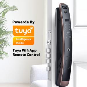 3D Digital Face Recognition Smart Door Lock Tuya App Access Control