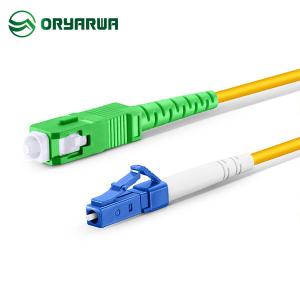 Wholesale LC UPC To SC APC Simplex Single Mode Patch Cord For LAN Network from china suppliers