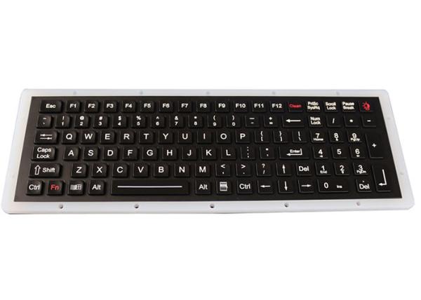 Military Industrial Backlit Keyboard 100 Keys IP67 Waterproof With Numeric
