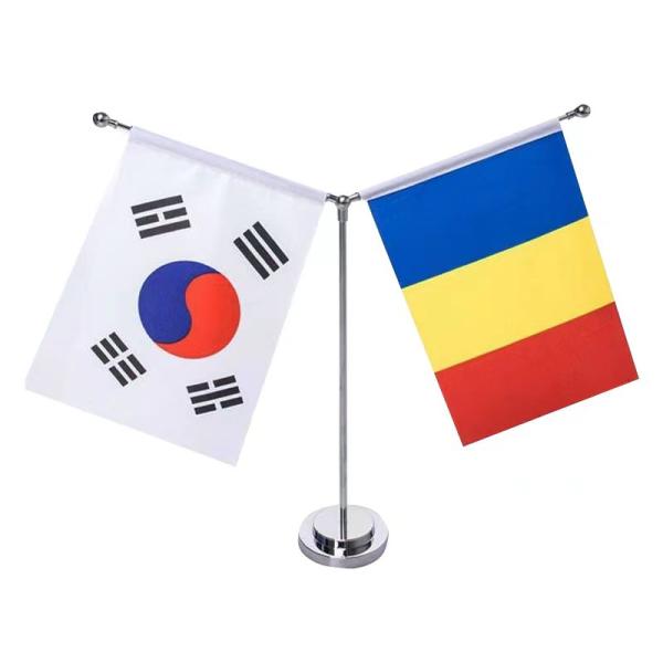 All Country National Flag Stand For Table 20*30cm 100% Polyester