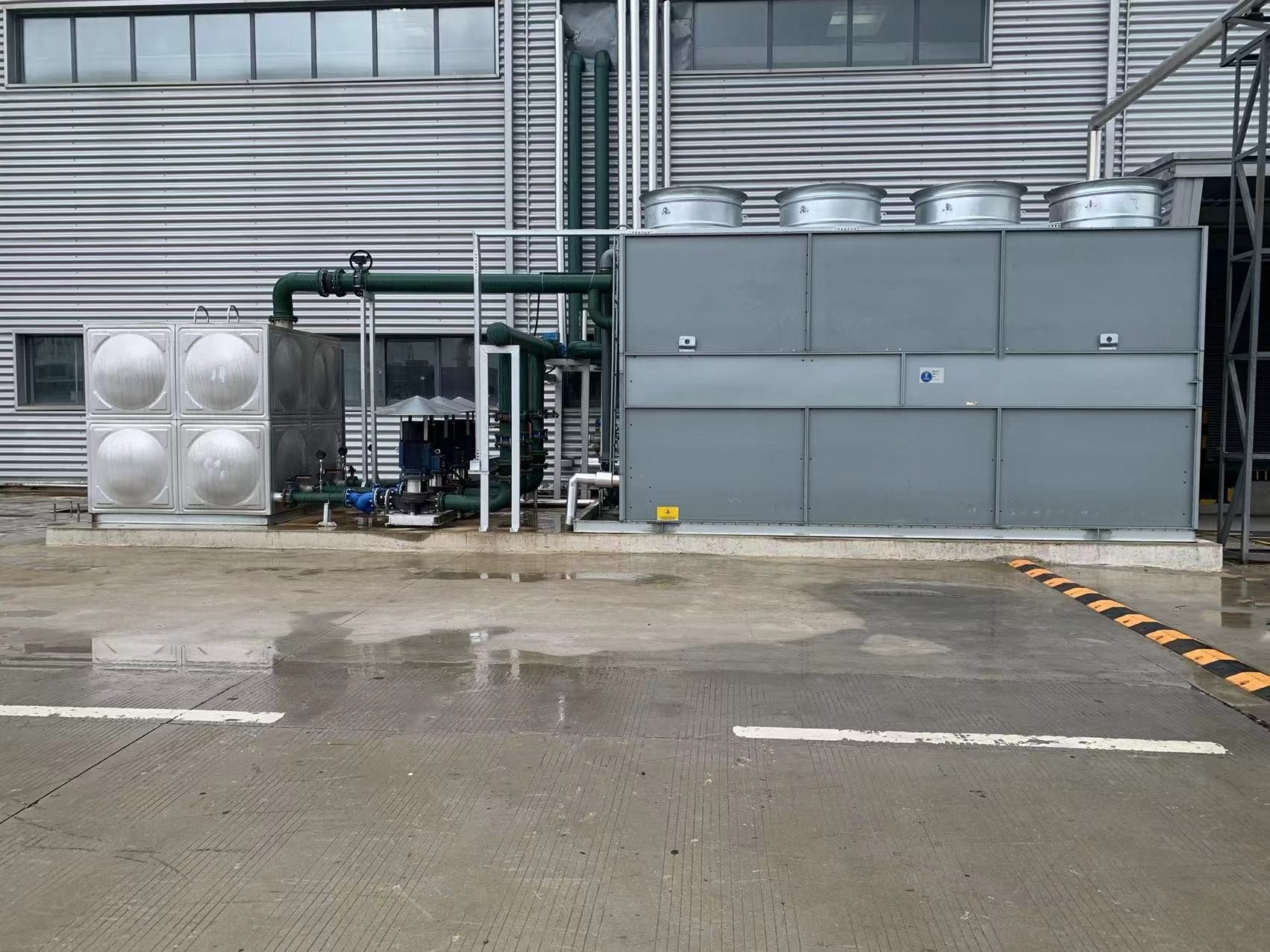 Countercurrent Cooling Tower Closed Steel Water Cooling Tower