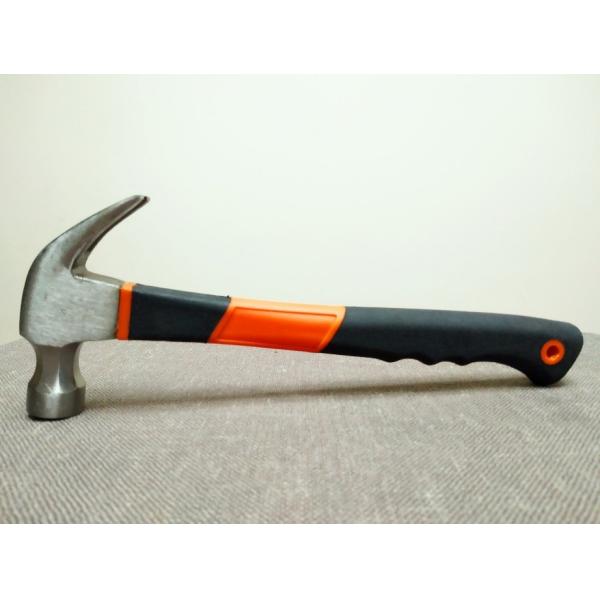8OZ-24OZ Forged Steel Claw hammer/Carpenter hammer(XL0020-2) with polishing surface and double color handle