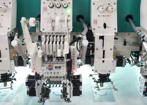 Large Format Taping Embroidery Machine / Custom Cap Embroidery Machine
