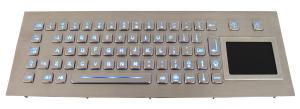 70 Keys Rugged Backlit USB Keyboard With Touchpad Kiosk Keyboard