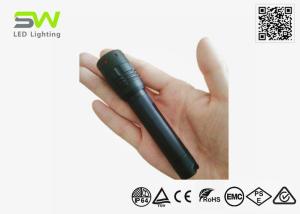 China Aluminum Body 230 Lumens Mini Zoomable Led Flashlight AA Battery Powered on sale