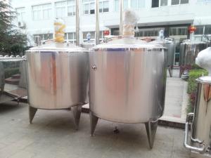 1500L Square Stainless Steel Tank High Shear Emulsifying Wth CE AND ISO Ceitification