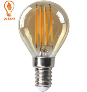China G45 Globe Edison LED Filament Light Bulb E14 Led Bulb String Lights 2W 4W filament lamp on sale