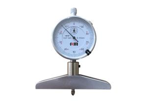 China Stainless Steel Dial Depth Gauge Indicator With Interchangeable Rods For Measuring Hole Depths on sale