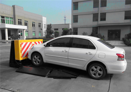 Anti Collision Restricted Area Car Security Barriers Detachable