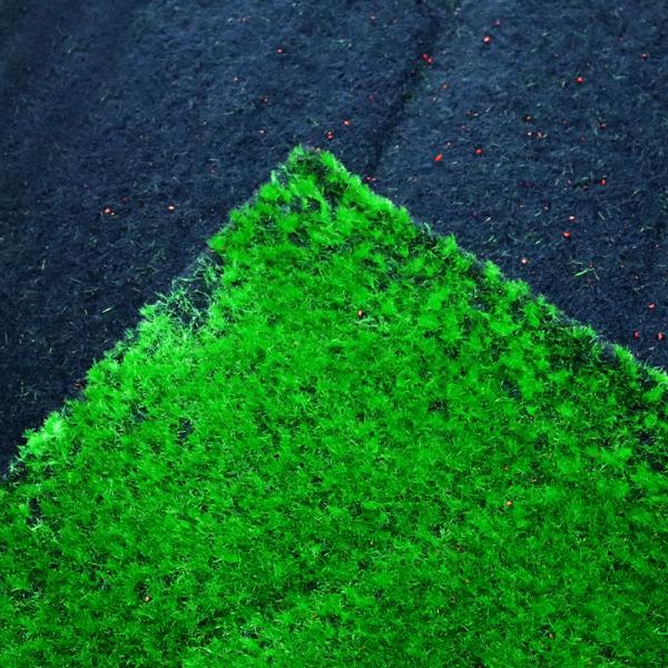 Home Soft Artificial Moss Grass Mat Wall 3mm Decoration Green