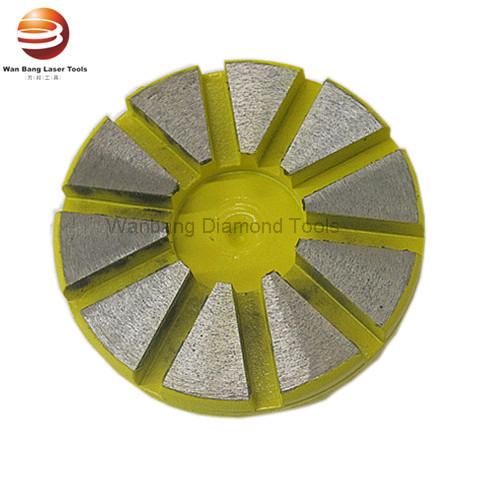 Quality ISO9001 Round Shape Fast Assembling Diamond Grinding Shoes for sale