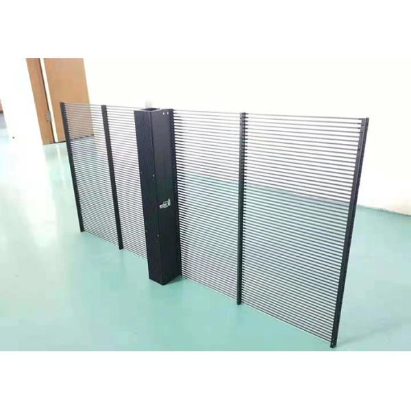 95 Transparent Glass LED Display Dustproof For Window