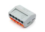 5 Way Led Light Operating Levers Quick Connect Terminal Block PCT-215