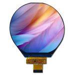 3.4 Inch Round LCD Display Module High Resolution Circular LCD Screen