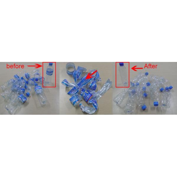 Plastic PET Bottle Washing Recycling Machine PET Bottle Label Removing Machine