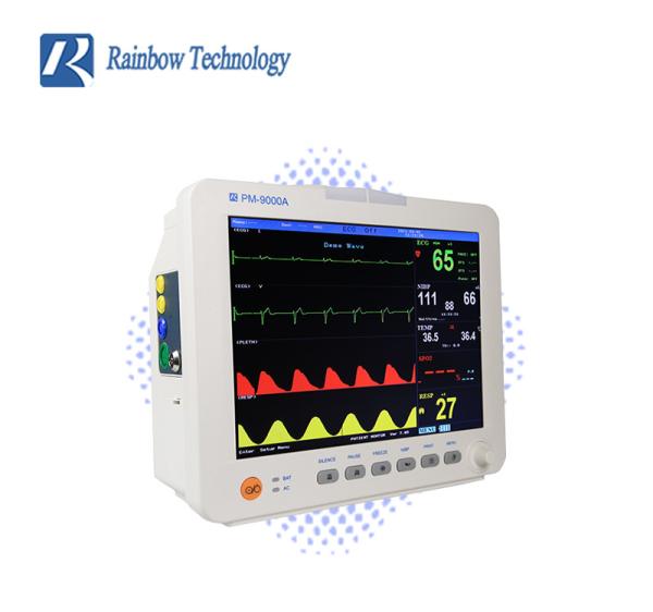 Quality Pathological Analysis Multi Parameter Patient Monitor Optional Mobile Cart 12.1 Inch for sale