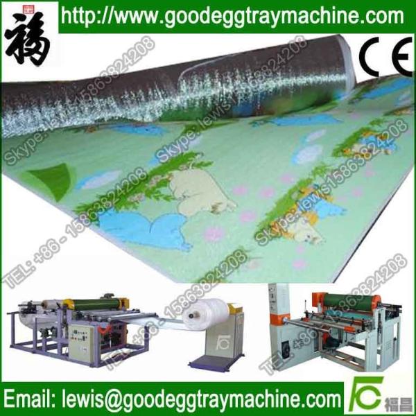 EPE +EPE Foam Sheet to Sheet Bonding Machine