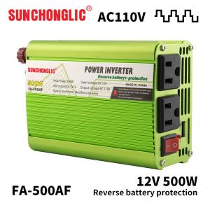 Wholesale 500va 60Hz Modified Inverter Overload Protection 12vdc To 110vac Inverter from china suppliers