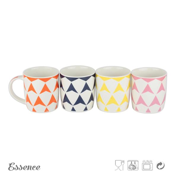 350ml 12OZ New Bone China Mugs Ceramic Animals Design Custom Decal