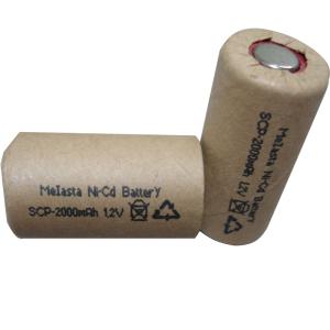 Quality Ni-CD Battery SCP-2000mAh 1.2V No Explosion And No leakage for sale