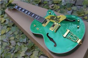 China Jazz Electric Guitar,Bigsby and a gold hardware,Semi Hollow Body Archtop Guitar on sale