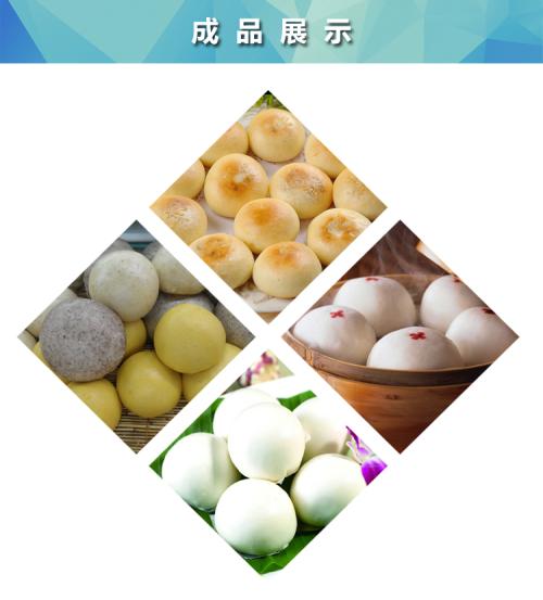 SS304 Steamed Stuffed Bun Machine With Delta Inverter