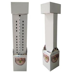 China Sunglasses Cardboard Pos Display , White Cardboard Product Display Stands on sale