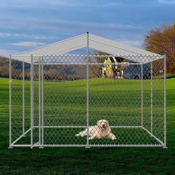 Light Weight 71kg Walk In 4x2m Dog Run Kennel