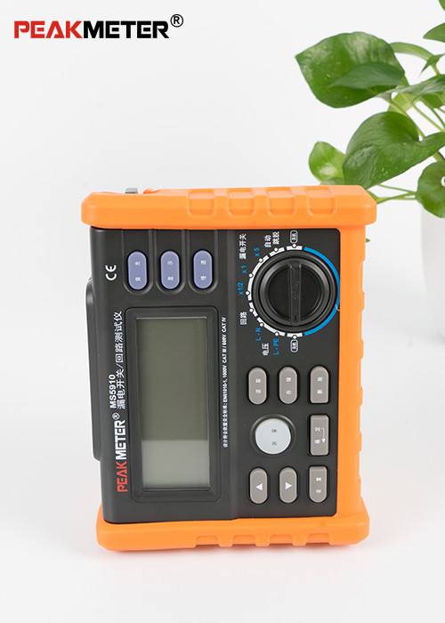 Digital Resistance RCD Loop Tester Multifunctional High Reliability And Safety