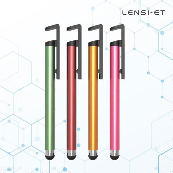 Plastic No Battery Colorful 2 In 1 Stylus Pen For Tablet Smoothly