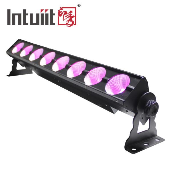 Quality DMX Control 8 × 15W RGB 3 In 1 COB LED Effect Light for sale