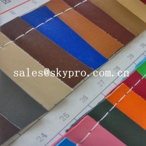 China Customized New Style PVC Synthetic Leather For Sofa Bag With Polyester Backing on sale