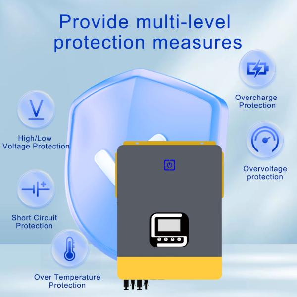 10Kw Solar Hybrid Inverter 48V 10Kva Off Grid Hybrid Inverter With MPPT