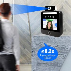 Wholesale Touch Screen OEM attendance machine face detection Temperature Scanner from china suppliers