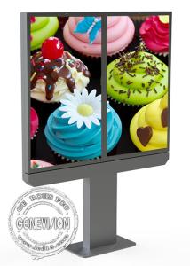 Wholesale 55&quot; Dual Screen AIO LCD Wayfinding Digital Signage Totem from china suppliers