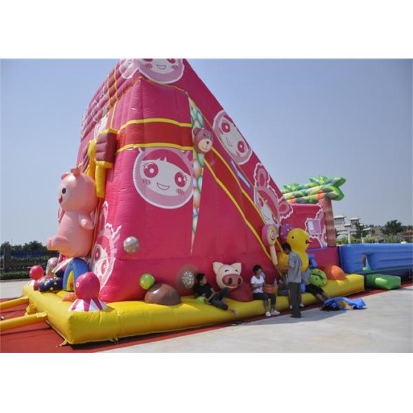 Exciting Inflatable Obstacle Course , Adrenaline Rush Inflatable Extreme Obstacle Course