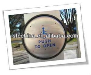 China Anti-theft Stainless Steel push to open or push to exit button on sale