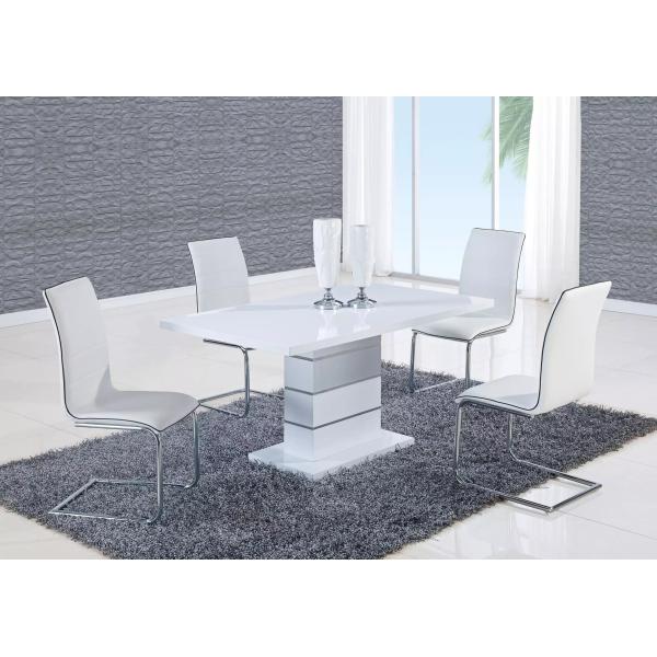 MDF High Gloss Spray Paint 46kgs Modern Dining Table