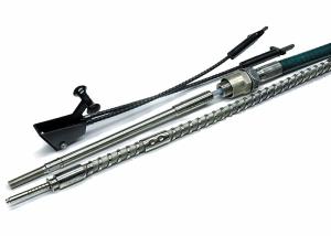 Push Pull Custom Control Cable High Performance Control Flexible Shaft