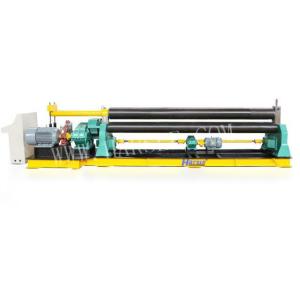 China heavy duty steel rolling machine price, carbon steel vertical mechanical three roller plate on sale