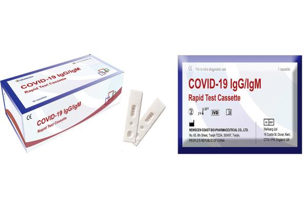 Quality ISO CE 15 Min SARS-CoV-2 Fast Coronavirus Test Kit for sale