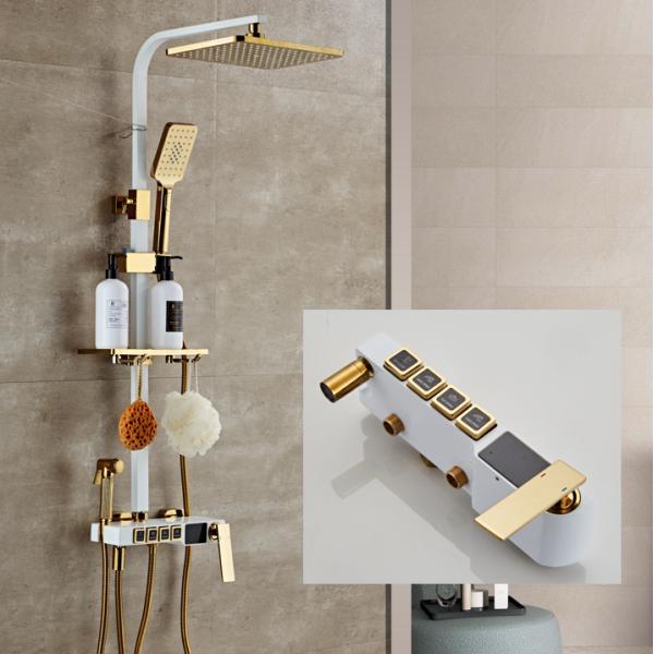 Digital Display CE Thermostatic Intelligent Electricity Shower Faucet
