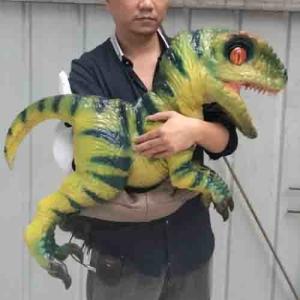 Wholesale Cutest popular customizable large simulation waterproof Animatronic Dinosaur baby toy in hands for Theme Park from china suppliers