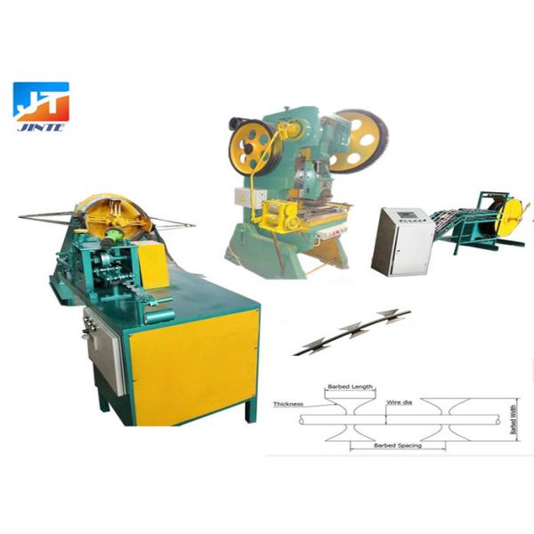 3T Five strip Razor Blade Barbed Wire Making Machine