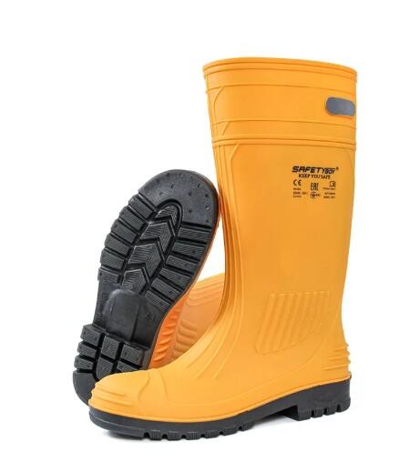 37cm-39cm Steel Toecap Safety Gum Boots 100% PVC Steel Toe Gumboots