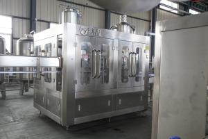 Gravity Apple Juice Filling Machine Plastic Bottle Filler PLC Control Easy To Be Operated